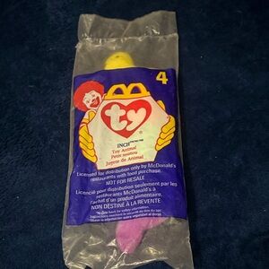 McDonald's TY Plush Toy with Yellow and Pink